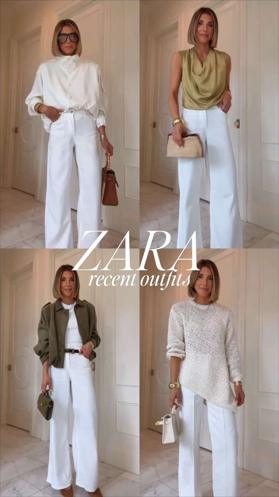 New sori g outfits at Zara. I'm 5'7 wearing  size small in tops and 2 in bottoms 