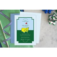 Printable Party Invitation | Masters Golf | Etsy (US)
