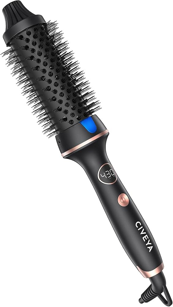 Pro Thermal Brush for Blowout Look, 1.5" Heated Round Brush with Temp Control, Ionic Thermal Hair... | Amazon (US)