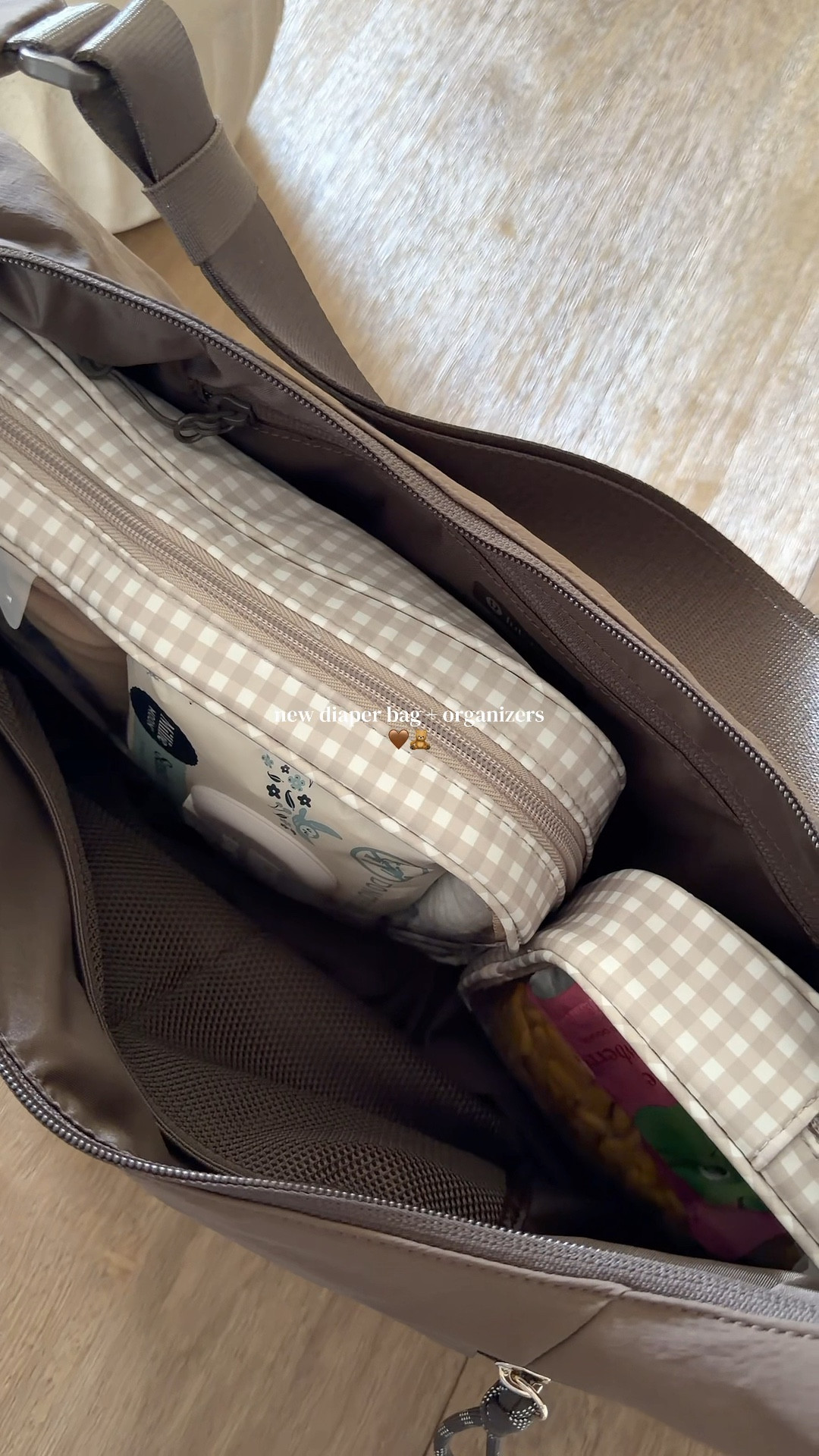 Diaper bag + organizers 

#LTKmomlife #LTKBaby #LTKKids