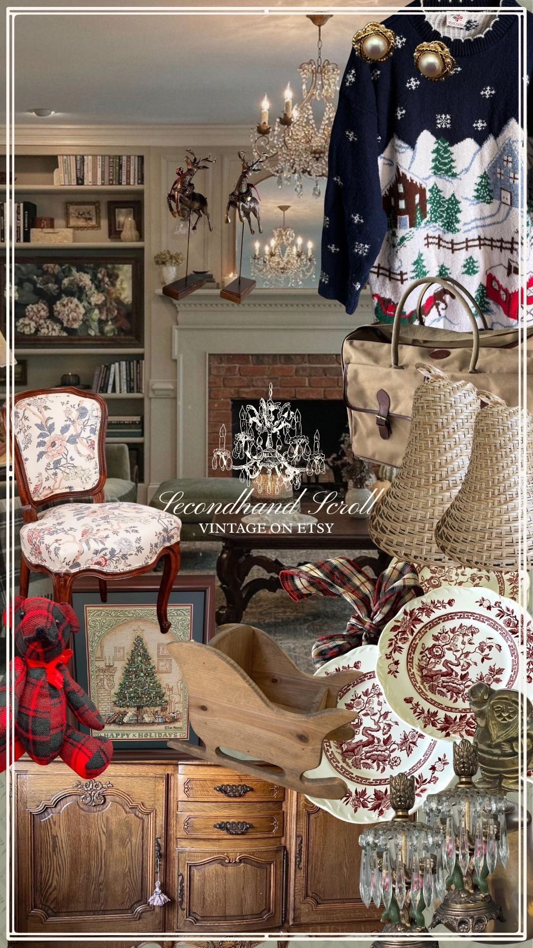 Vintage finds on Etsy🤎

#LTKSeasonal #LTKHome #LTKHoliday