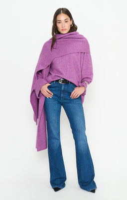 Oslo Tunic Sweater, in Purple Knit, Size: Medium | Show Me Your Mumu | Show Me Your Mumu