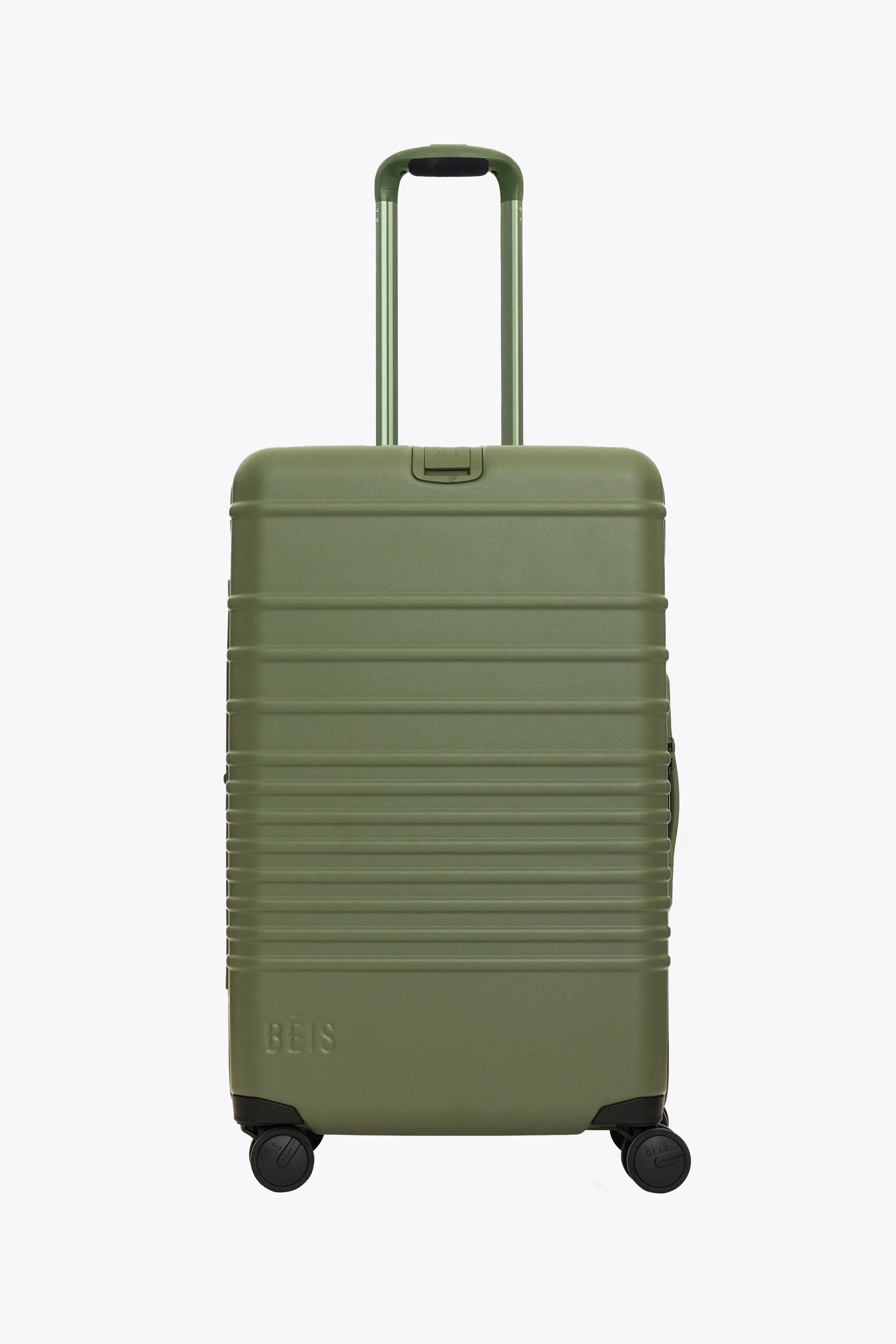 The Medium Check-In Roller in Olive | BÉIS Travel