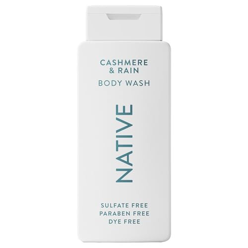 Native Body Wash Contains Naturally Derived Ingredients | For Women & Men, Sulfate, Paraben, & Dye Free Leaving Skin Soft and Hydrating | Cashmere & Rain 18 oz | Amazon (US)