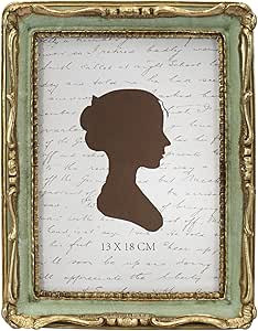 AELS 5x7/8x10 Inch Vintage Picture Frame, Elegant Antique Photo Frames with Glass Front, Photo Di... | Amazon (US)