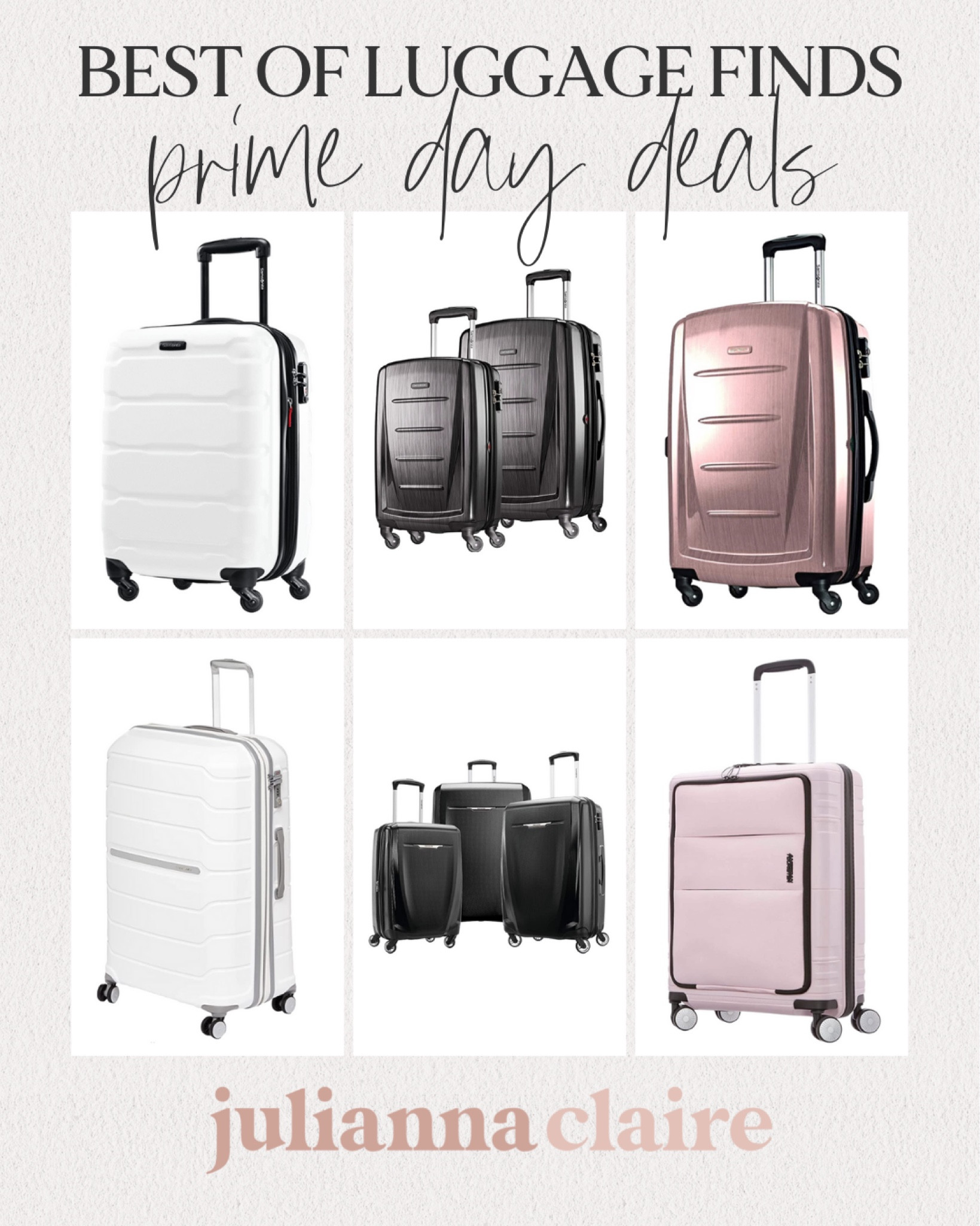Amazon Prime Day Deals - Best Of Luggage ✨

amazon finds // amazon prime day // amazon home // amazon home finds // amazon travel // travel essentials

#LTKsalealert #LTKtravel