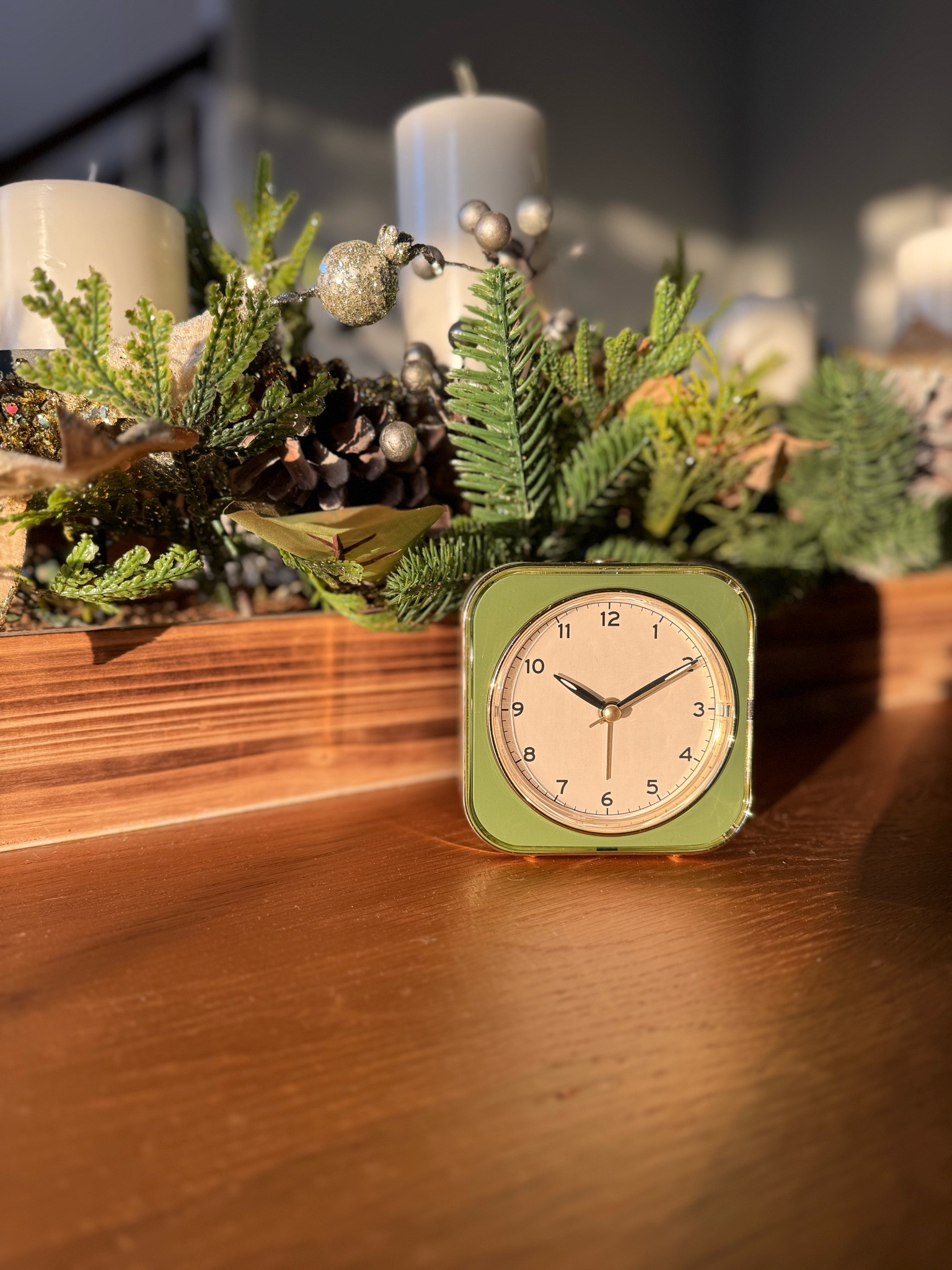 Magnolia table clock! Vintage vibes for Xmas. 

#LTKStyleTip #LTKHoliday #LTKHome