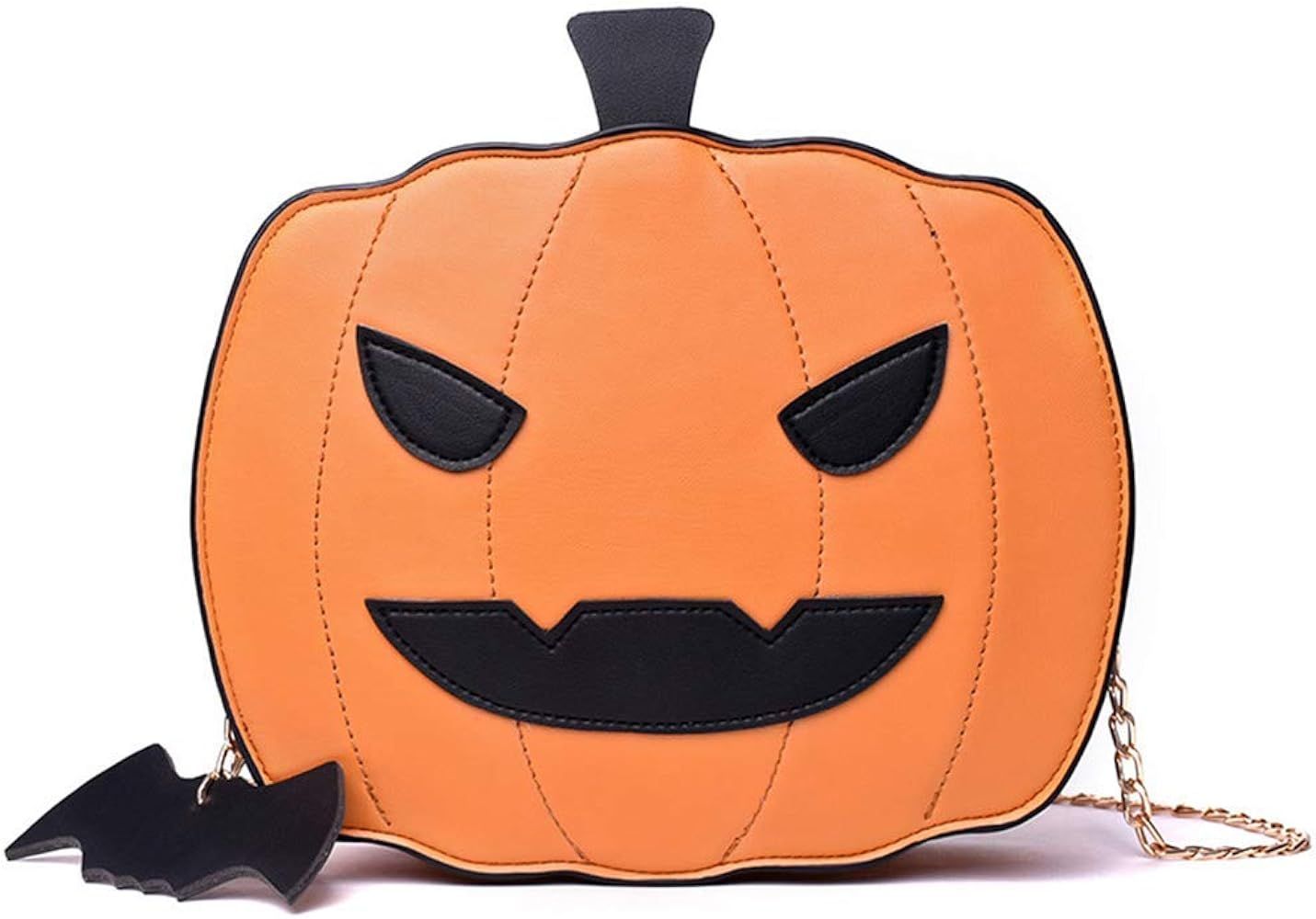Halloween Pumpkin Crossbody Bag Women Handbag Tote Trick Or Treat Little Devil Shoulder Messenger... | Amazon (US)
