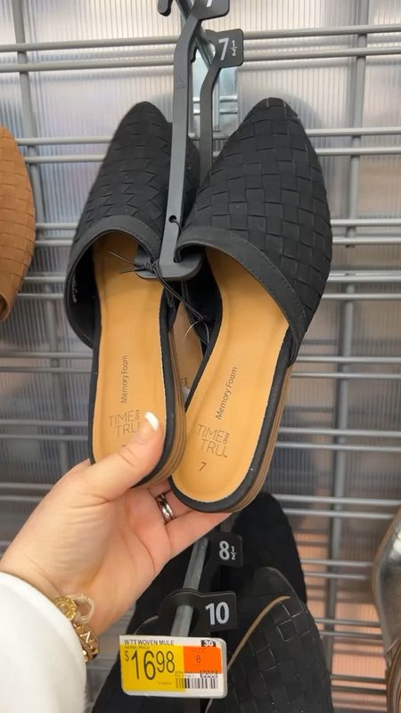 New woven mules at Walmart!  Also available in a gold color too. So pretty for spring. Just under $17!

#LTKfindsunder50 #LTKSeasonal #LTKshoecrush