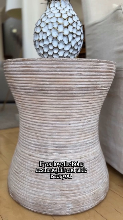 Boho lovers—you need this end table! I personally own and adore the distressed look, and ribbed texture. And it’s currently on sale! @Lulu and Georgia

#LTKSaleAlert #LTKHome