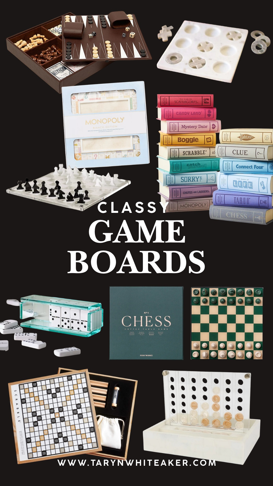 Game night just got a major upgrade. These aesthetic board games are the perfect mix of home decor and family fun. Think luxury game sets, neutral game boards, and coffee table games that actually look good styled in your living room. From modern chess sets to acrylic dominoes and classic games with a high-end twist, these are pieces you’ll want to leave out all the time.

Perfect for hosting, family nights, or adding that elevated, cozy vibe to your space. Save this for your next game night refresh or gift idea. Shop all the details below.

#LTKSeasonal #LTKKids #LTKHome