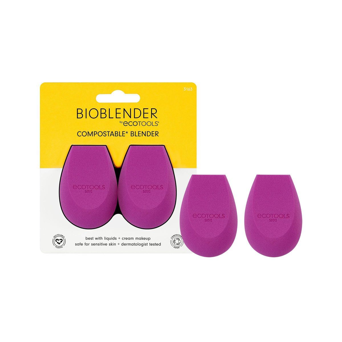 EcoTools Bioblender Makeup Sponge Duo - 2ct | Target