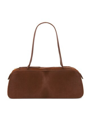 KHAITE Simona Shoulder Bag in Brown | FWRD 