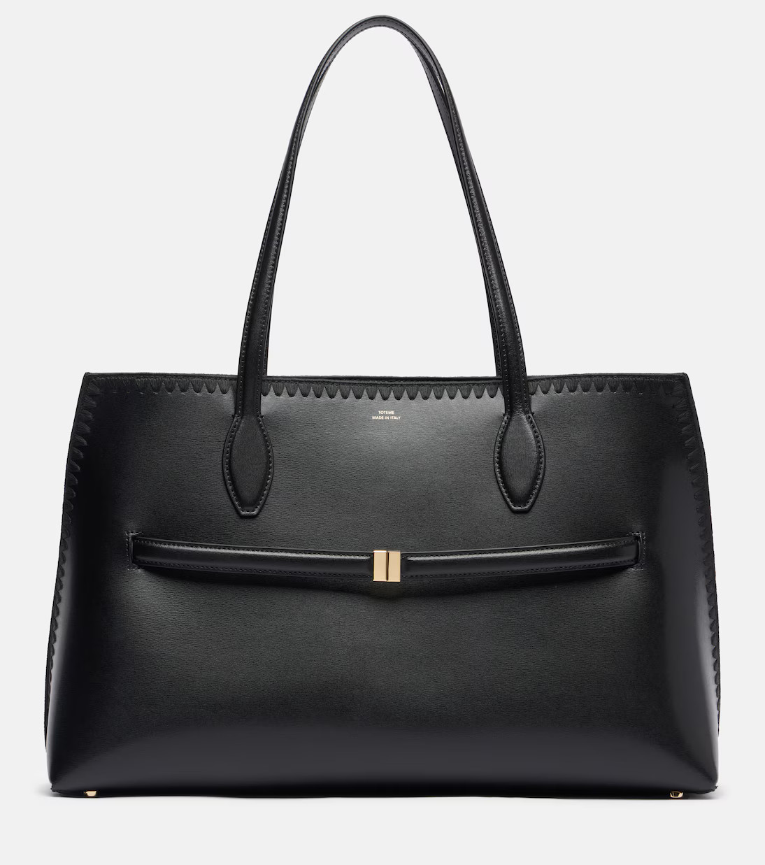 Lounge embroidered leather tote bag | Mytheresa (UK)