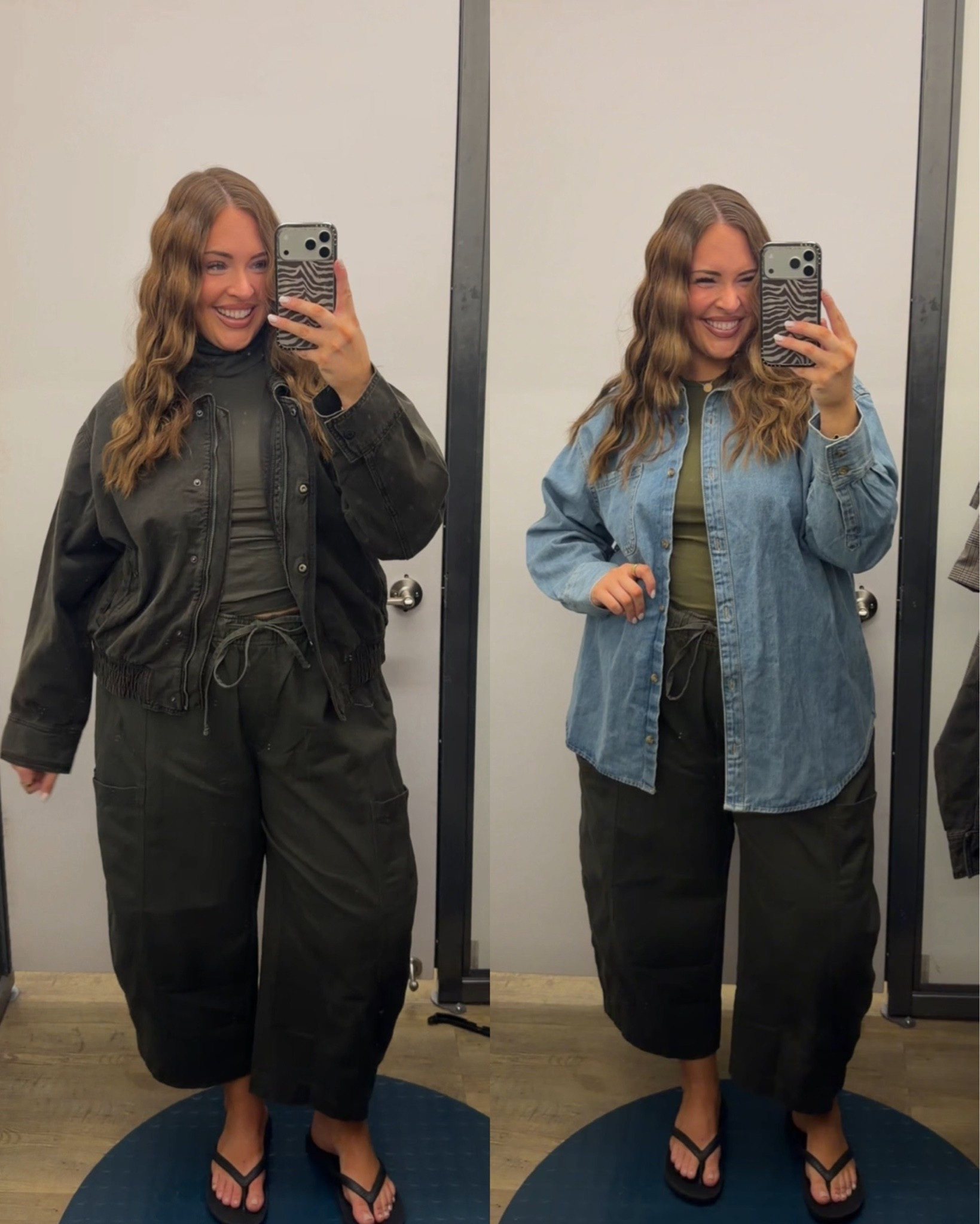 Wearing an xxl pant, xl jacket, large tank, turtleneck  & large denim shirt

#LTKPlusSize #LTKMidsize #LTKSaleAlert