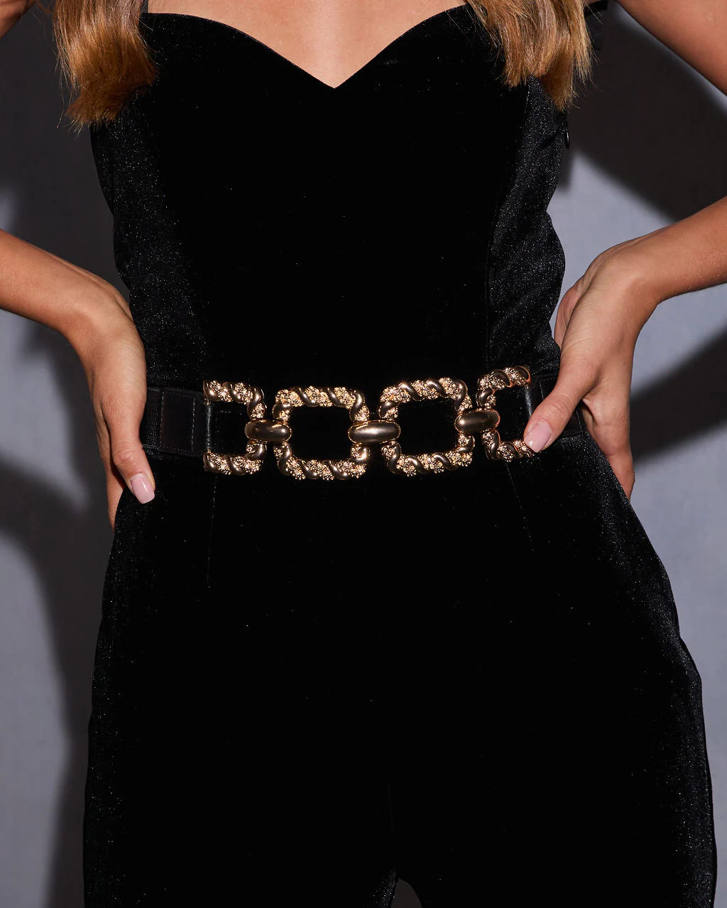 Golden Elm Chain Link Waist Belt | VICI