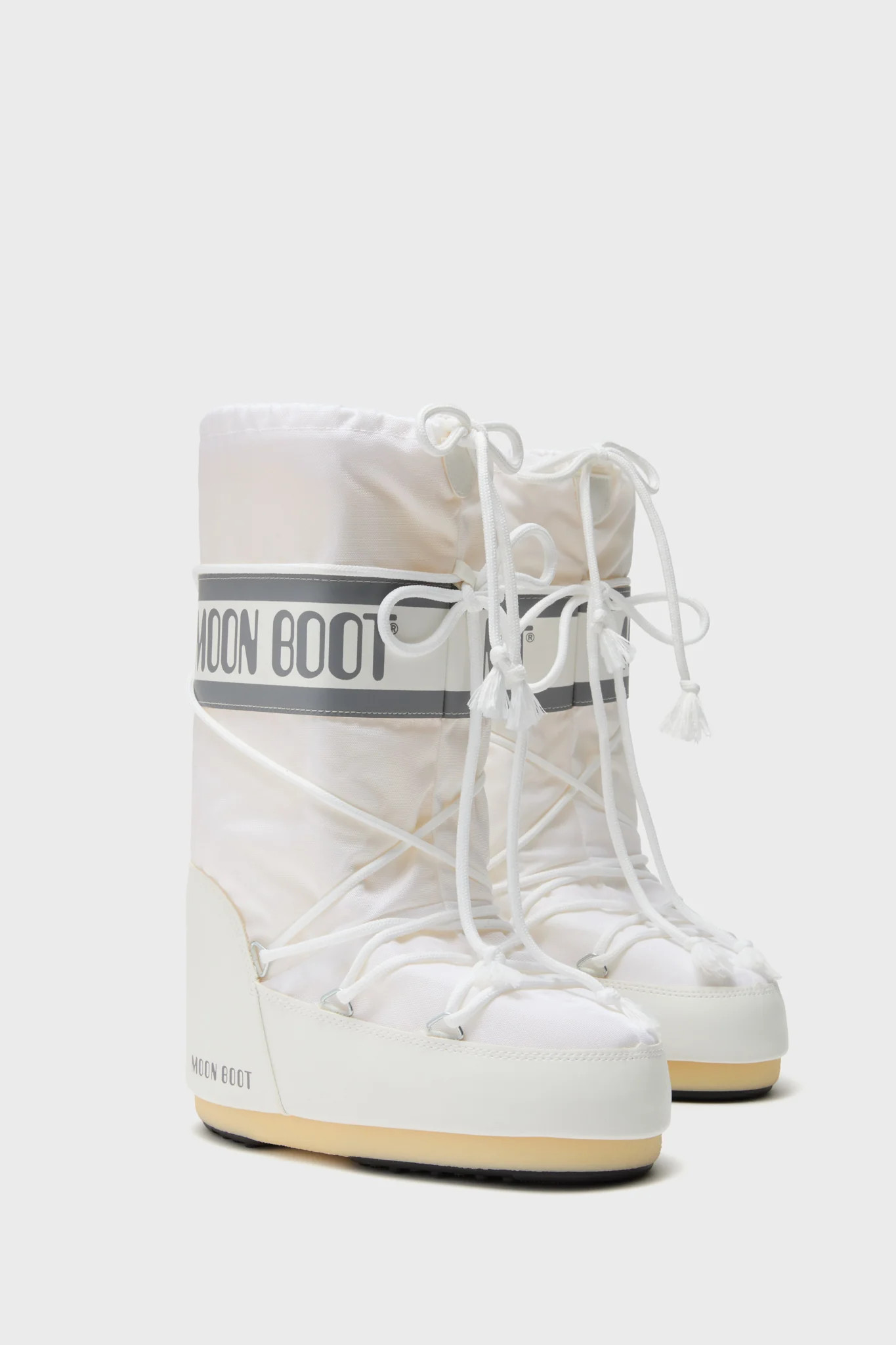 White Icon Nylon Boots | Tuckernuck (US)