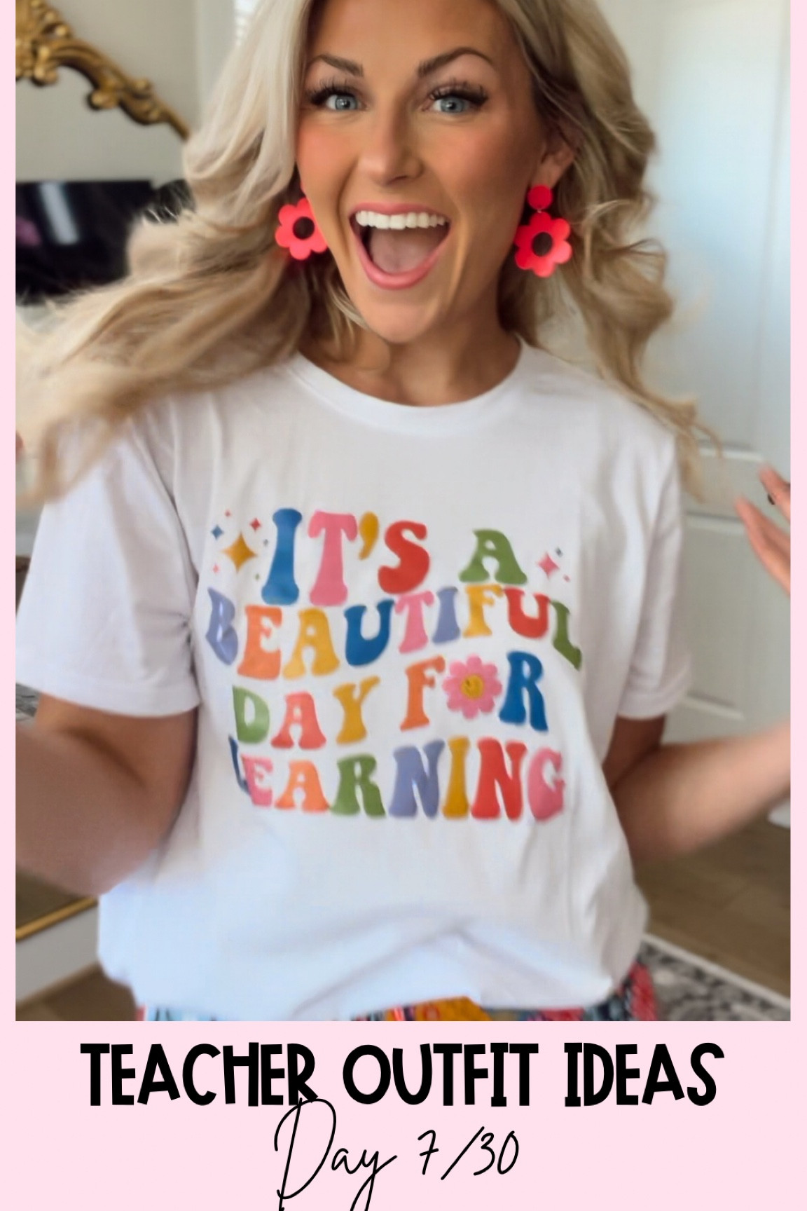 Teacher outfit ideas day 7/30🌸
T-shirt size L (I got a larger size to tuck) 
Skirt size S (4) 

#LTKFindsUnder50 #LTKSeasonal #LTKStyleTip