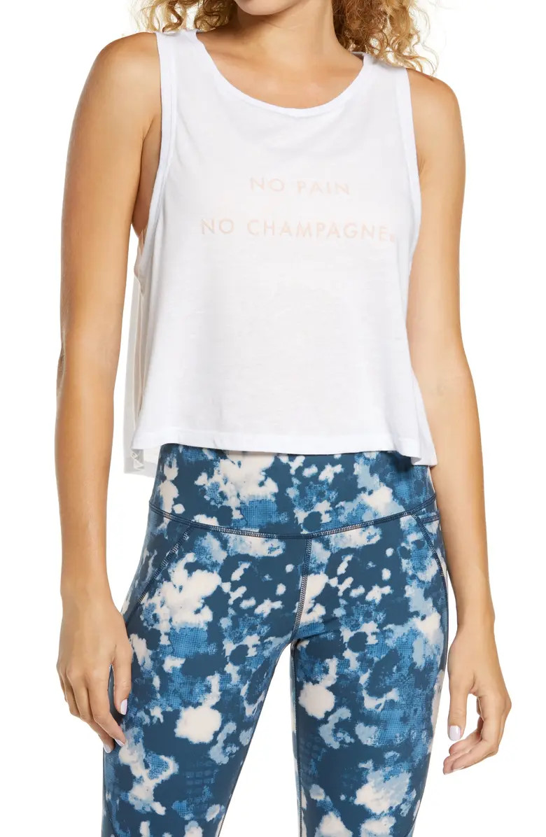 SWEATY BETTY Summer's Here Tank, Main, color, WHITESize InfoXXS=2, XS=4, S=6, M=8, L=10, XL=12, X... | Nordstrom