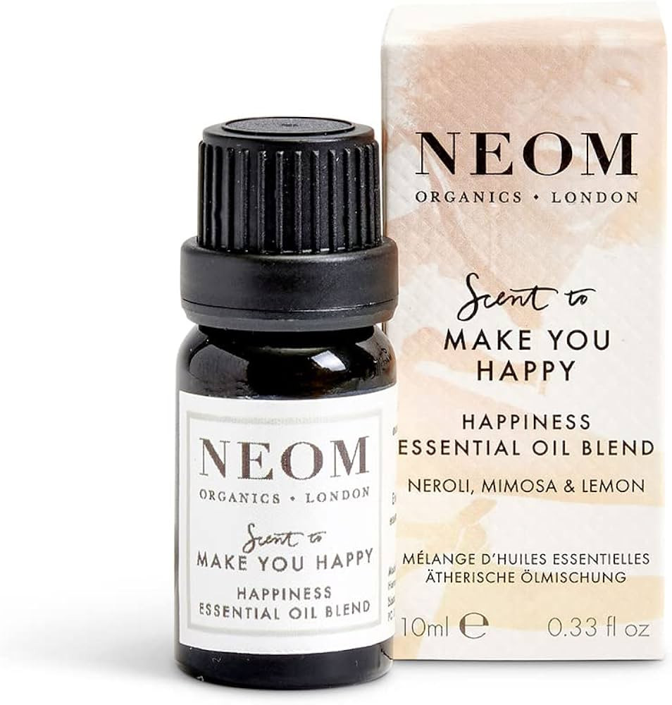 NEOM - Happiness Essential Oil Blend, 10ml | Neroli, Mimosa & Lemon | Scent to Make You Happy Ran... | Amazon (US)