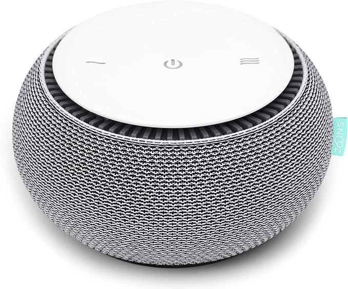 SNOOZ Smart White Noise Machine - Real Fan Inside for Non-Looping White Noise Sounds - App-Based ... | Amazon (US)