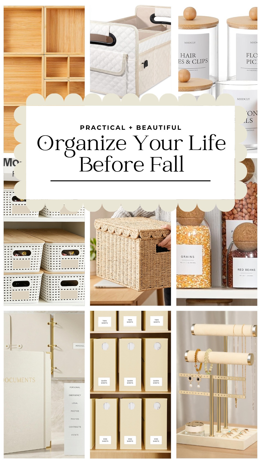 Organize your life before fall with these practical and beautiful organizers and storage systems.

#LTKmomlife #LTKHome #LTKSaleAlert