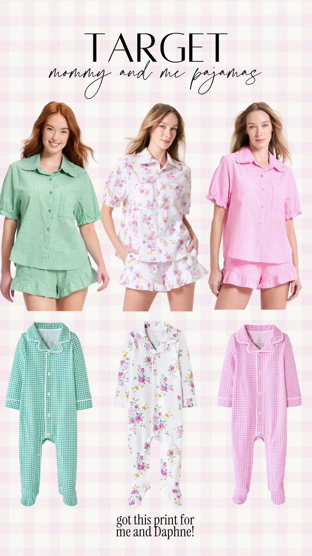 Mommy & me matching pajamas from @Target 

#LTKMothersDay