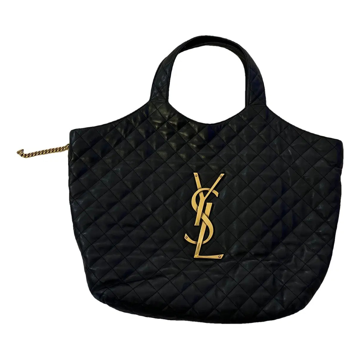 SAINT LAURENT Icare leather tote$5,201Germany | Vestiaire Collective (Global)