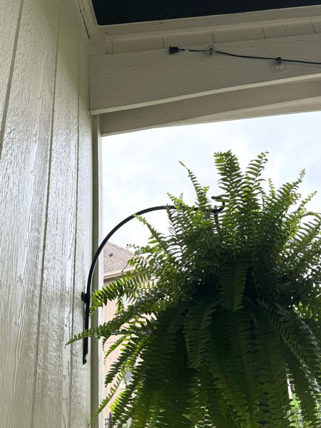 Hanging plant hook for outside, hanging planter for outdoor 

#LTKhome #LTKSeasonal