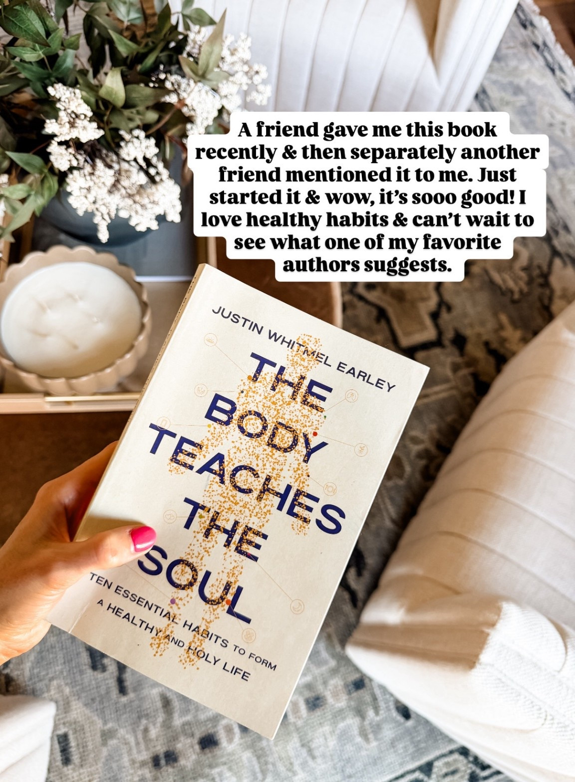 This book has been so good! Highly recommend! 

Loverly Grey, Amazon find, must read 

#LTKselfcare