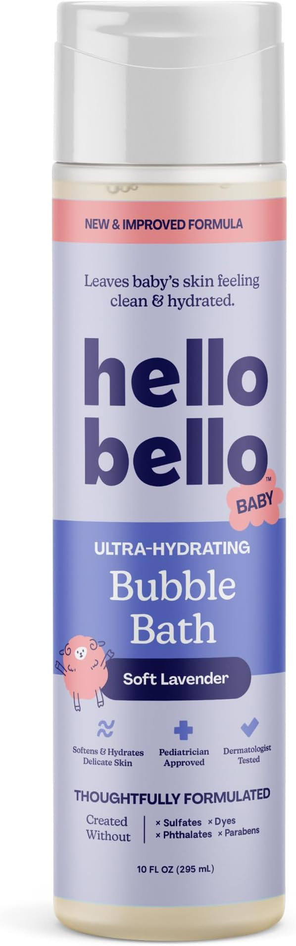 Hello Bello Ultra-Hydrating Baby Bubble Bath, Soft Lavender Scented, Tear Free & Safe for Sensiti... | Amazon (US)