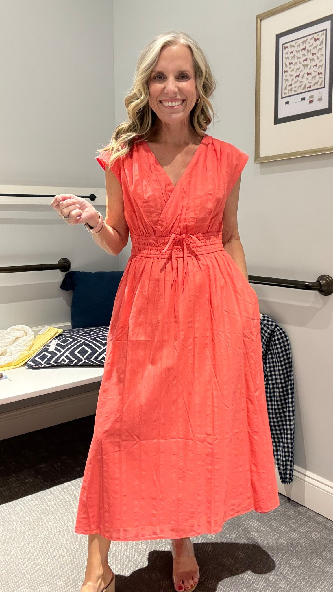 Summer in a dress.  Wear for work or church, shivers, brunch with friends. Wearing XS/4

#LTKOver40 #LTKWorkwear #LTKSaleAlert