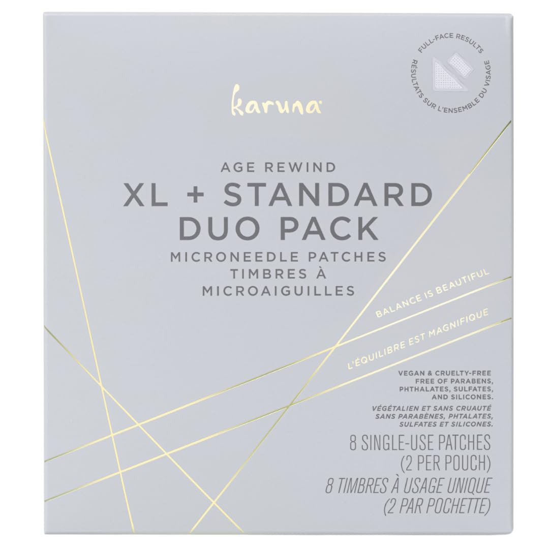 Karuna Age Rewind XL + Standard Duo Pack, 8 Single Use Patches | Amazon (US)