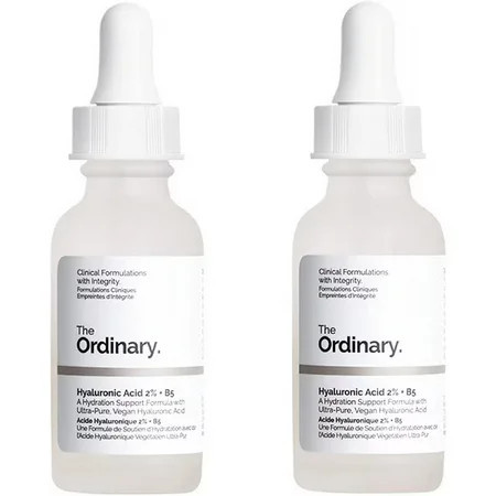 2 Packs of The Ordinary Hyaluronic Acid 2% + B5 30ml | Walmart (US)
