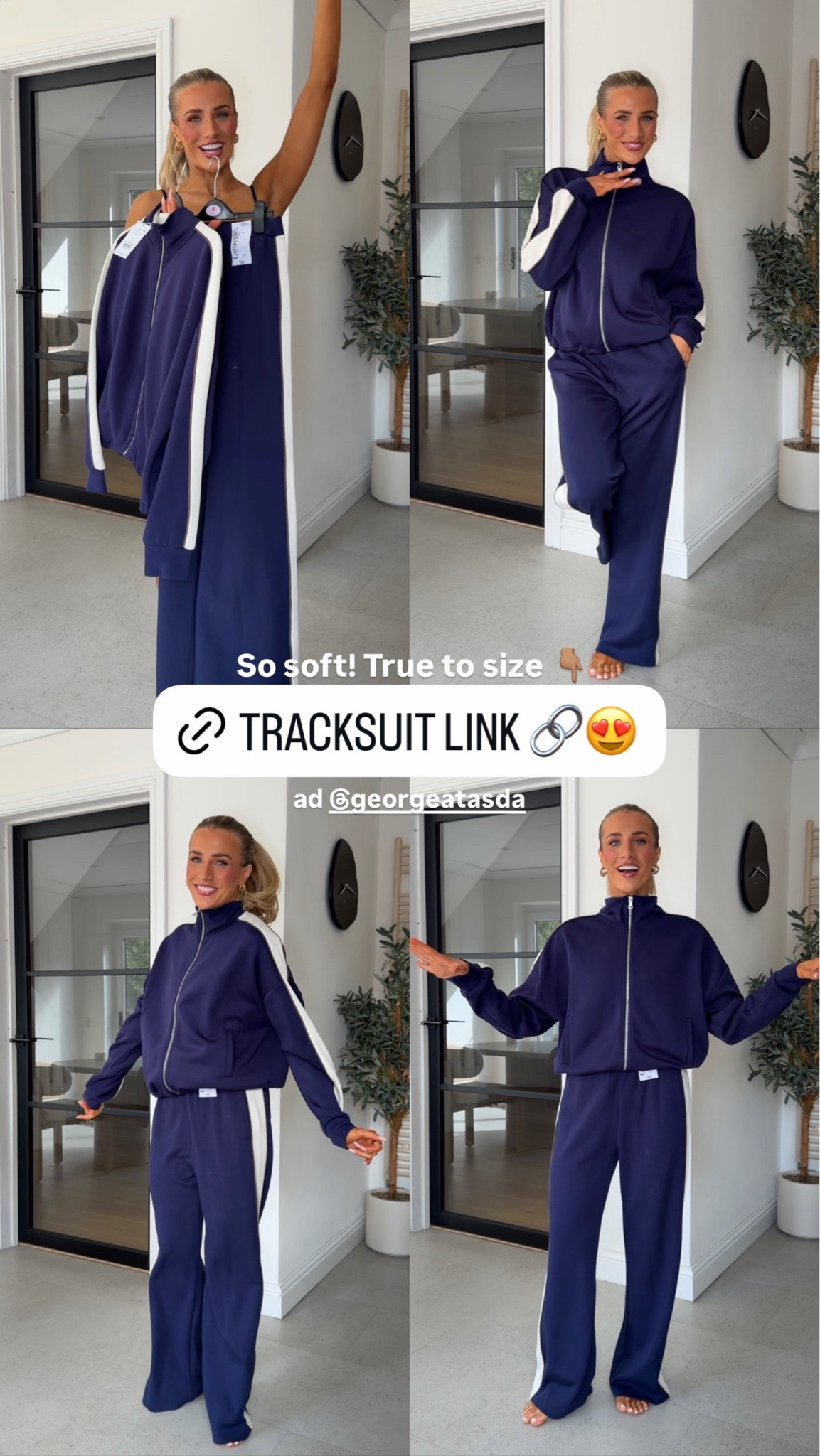Dreamy tracksuit 💙 so soft and comfortable! 


Asda, George, tracksuit

#LTKautumn #LTKuk