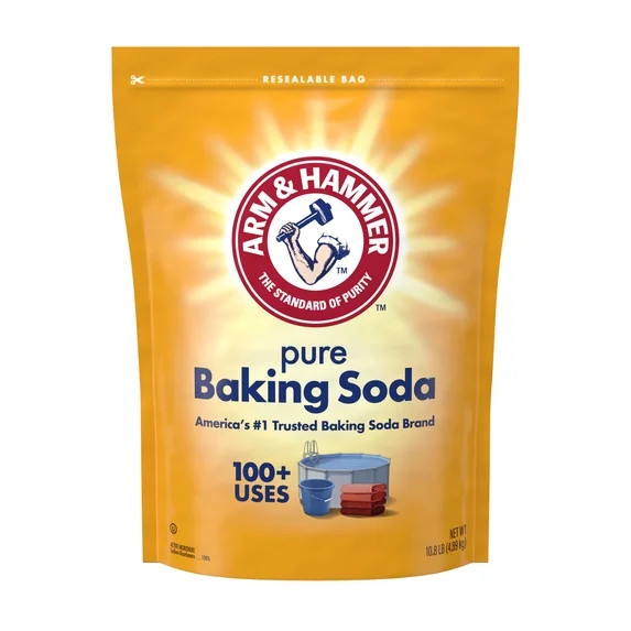 ARM & HAMMER Pure Baking Soda, for Baking, Cleaning & Deodorizing, Pool 10.8 lb Bag - Walmart.com | Walmart (US)