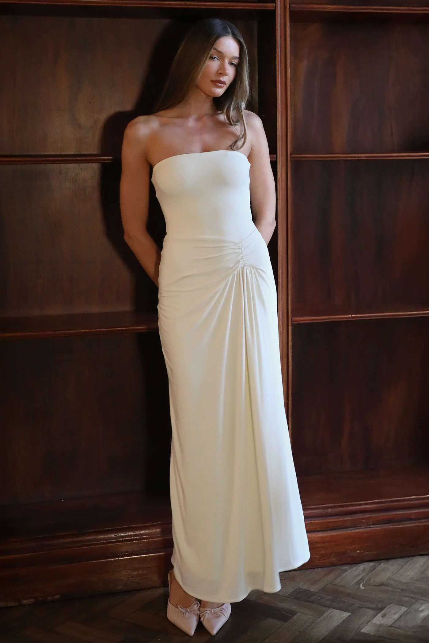 Star Strapless Maxi Dress | AYM Affiliate