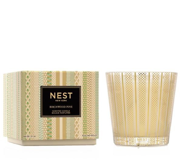 Nest Birchwood Pine 3-Wick Candle | Waiting On Martha
