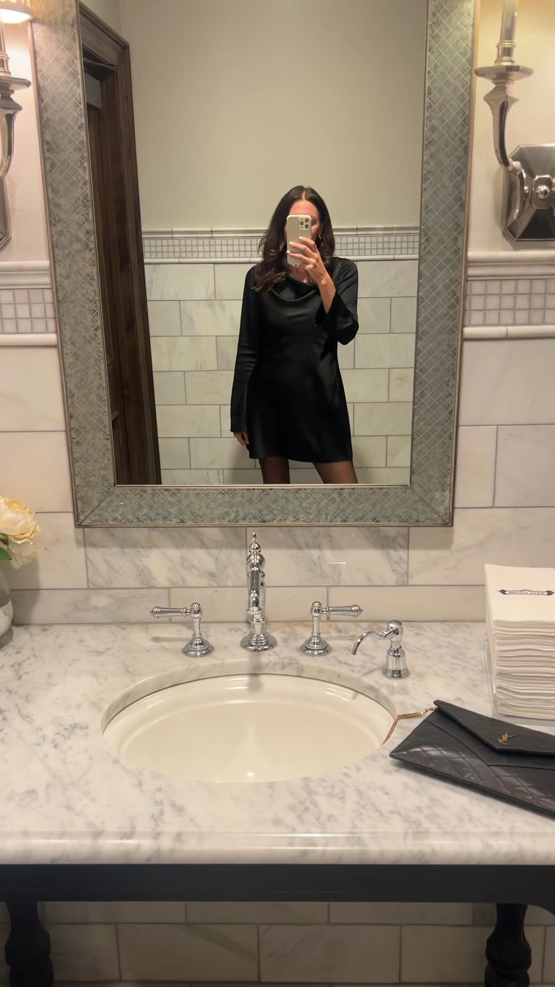 Reformation dress, holiday outfit, black dress

#LTKparties #LTKHoliday