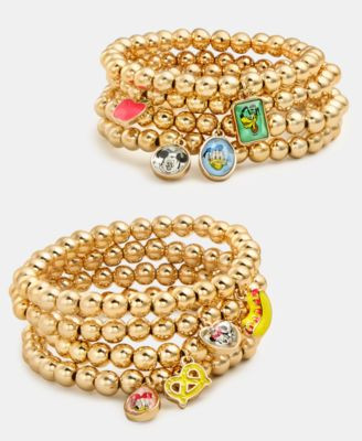 Disney | Macy's Girls Mickey Mouse & Friends 8-Pc. Stretchy Bracelet Set, Created For Macy's | Macy's