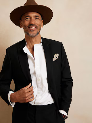 Crosby Slim Black Tuxedo Jacket | Banana Republic (US)