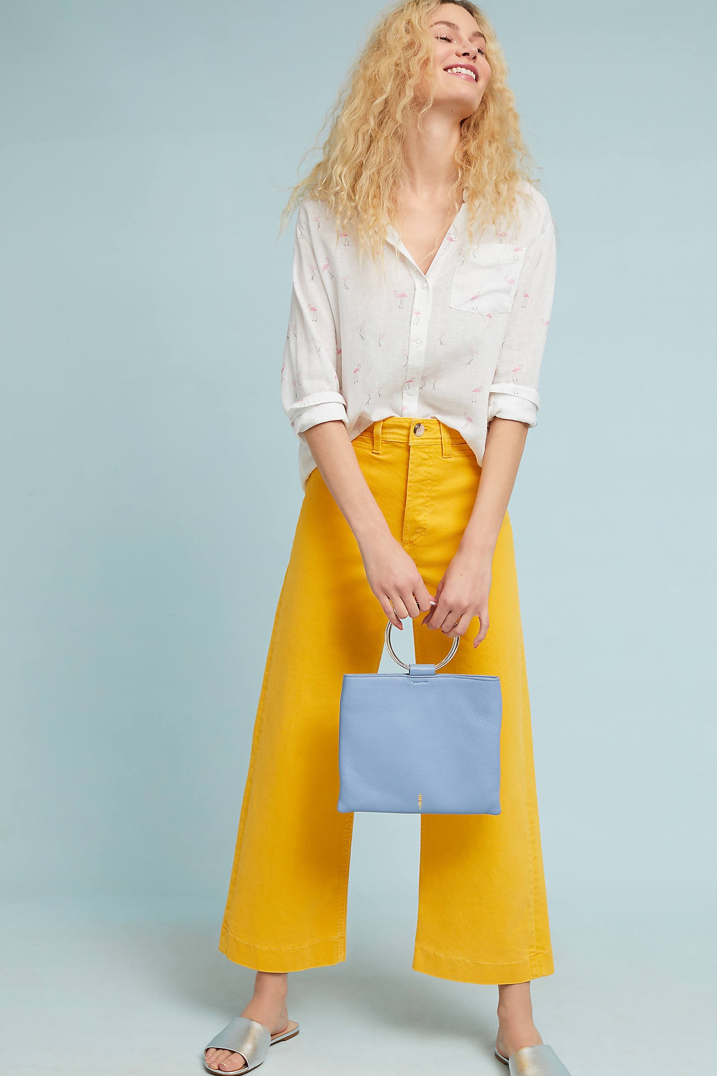 Rails Flamingo Buttondown | Anthropologie (US)