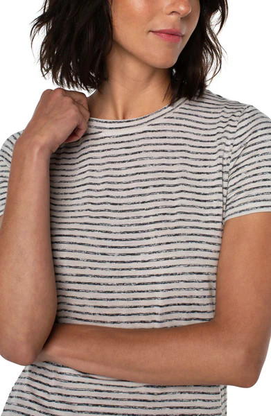 SLIM FIT CREW NECK TEE | Liverpool Jeans