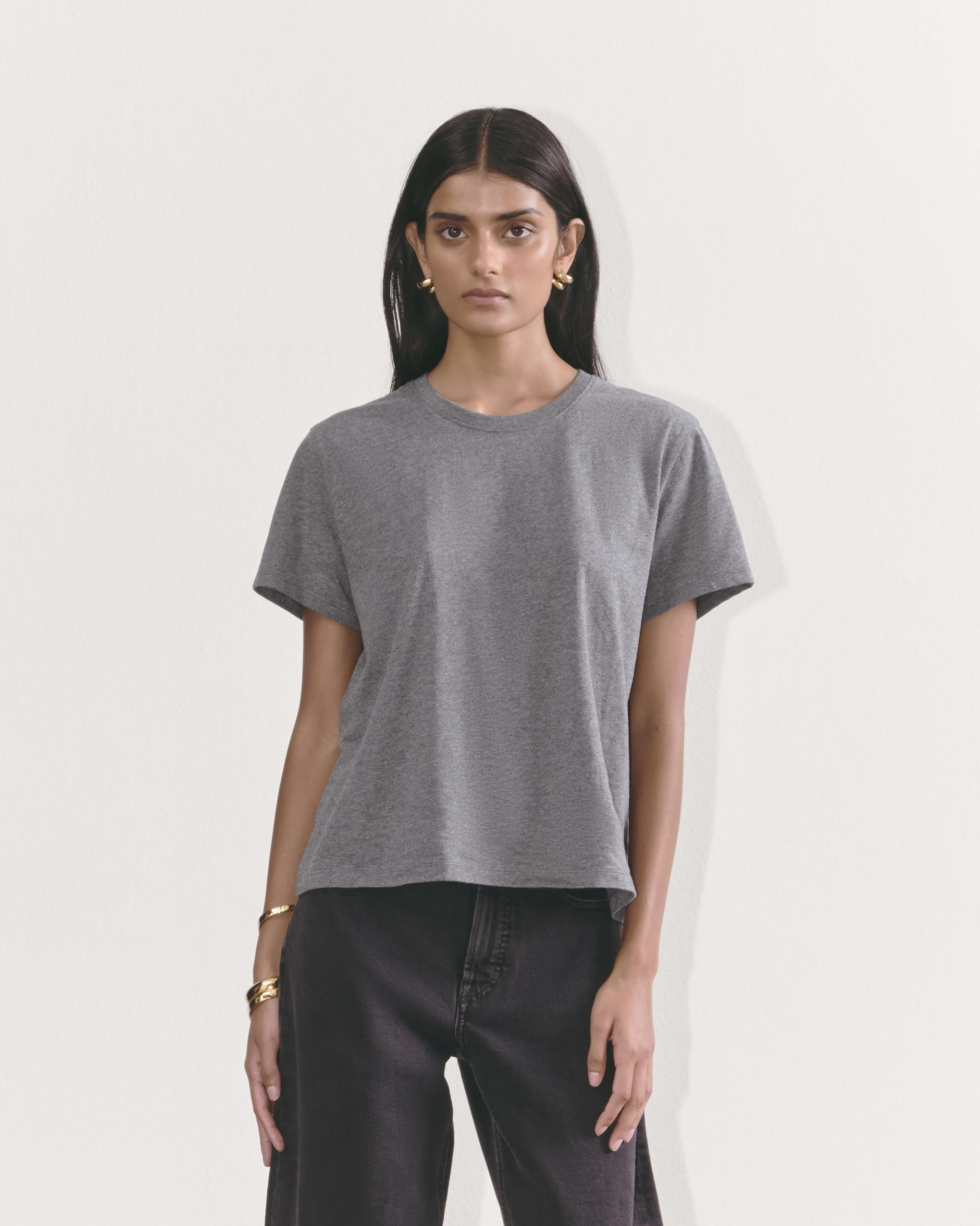 The Box-Cut Tee in Essential Cotton | Everlane