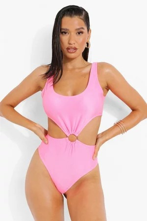O-ring Detail Swimsuit | Boohoo.com (UK & IE)