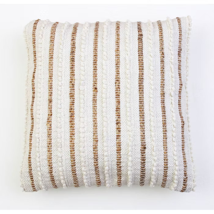 20"x20" Oversize Kloven Cotton Square Throw Pillow - Décor Therapy | Target