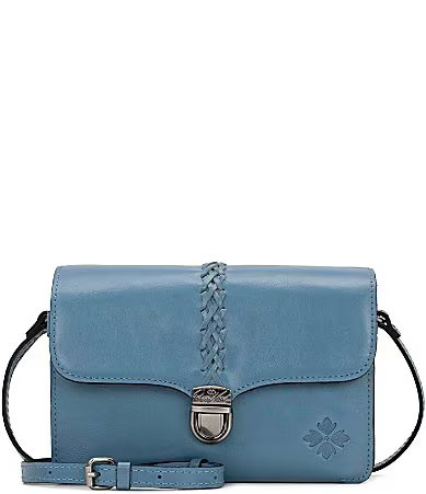 Patricia Nash Bianco Crossbody Bag - Blue Fog | Dillard's