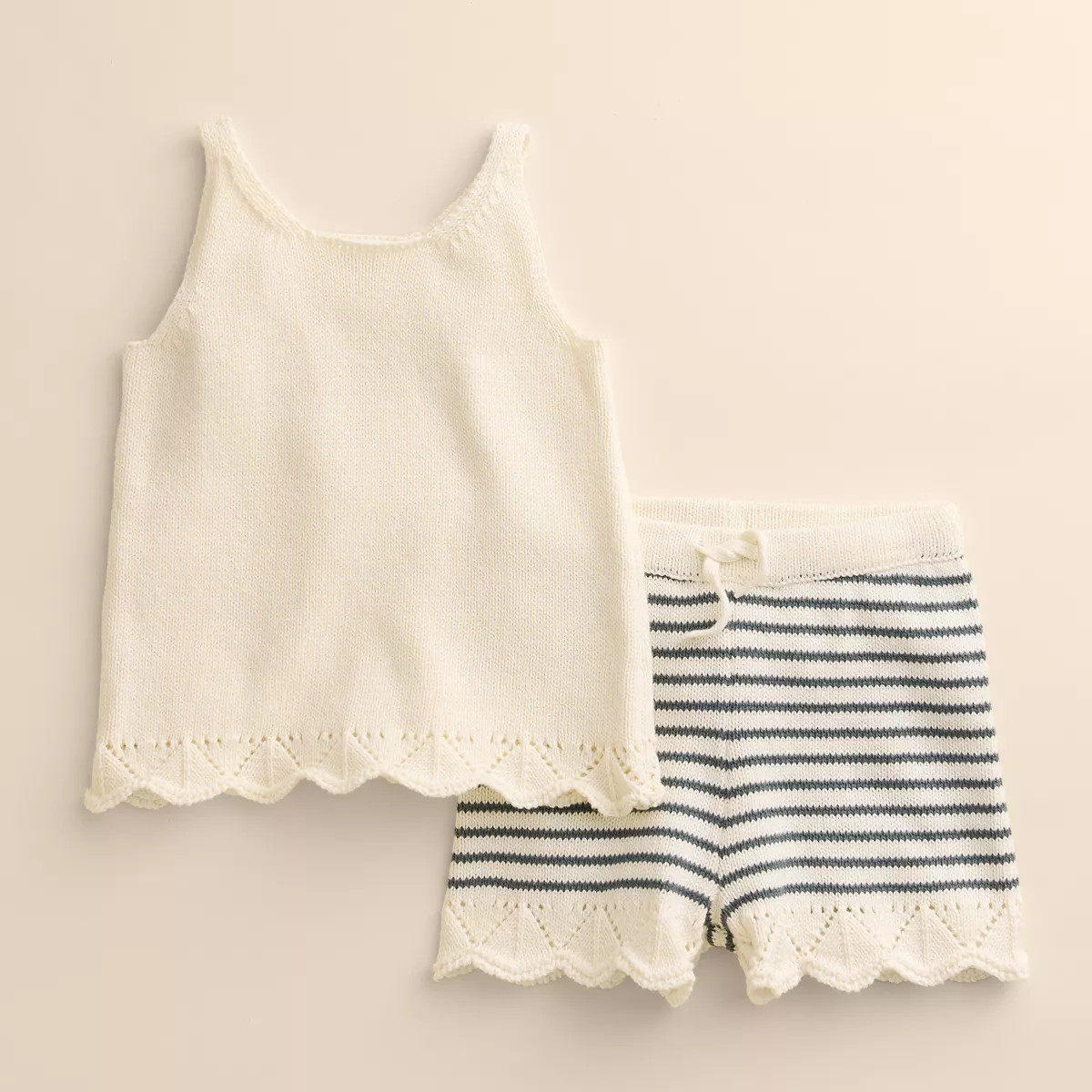 Baby & Toddler Little Co. by Lauren Conrad Sweater Knit Tank Top & Shorts Set | Kohl's
