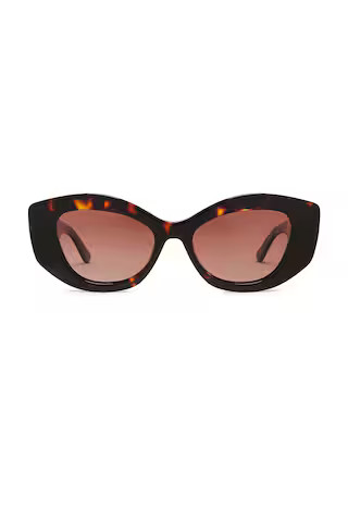 ANINE BING Rennes Sunglasses in Dark Tortoise from Revolve.com | Revolve Clothing (Global)