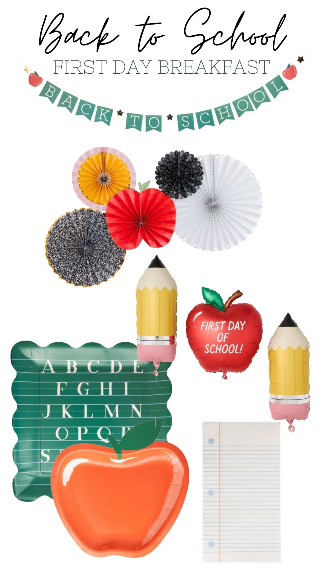 Just ordered some cute back to school decor for a little Back to School breakfast for our kids. Pilates, napkins, balloons and more

#LTKmomlife #LTKKids
